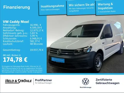Gebraucht VW Caddy 131 PS (96 kW) 2021 Candyweiß Van / Kleinbus