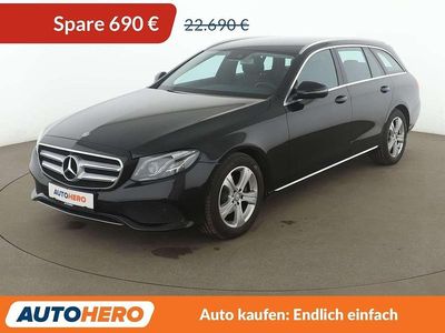 Gebraucht Mercedes E200 Avantgarde 184 PS (135 kW) 2017 Schwarz Kombi