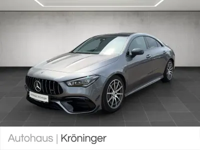 Gebraucht Mercedes CLA45 AMG AMG 387 PS (284 kW) 2022 Mountaingrau  met. Limousine