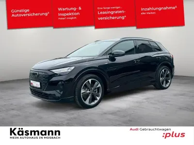 Gebraucht Audi Q4 e-tron S-Line 219 kW (299 PS) 2023 Mythosschwarz metallic SUV