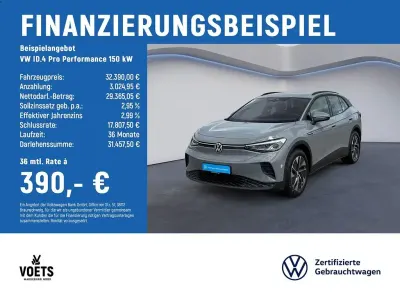 Gebraucht VW ID.4 Pro Performance 150 kW (204 PS) 2023 Grau SUV