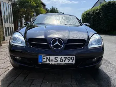 Gebraucht Mercedes SLK200 163 PS (119 kW) 2006 Schwarz Cabrio