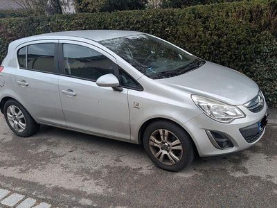 Usata Opel Corsa Active 87 CV (63 kW) 2013 Argento Utilitaria