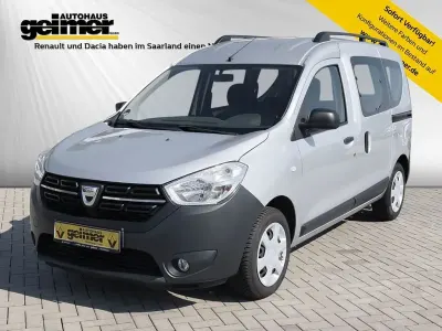 Gebraucht Dacia Dokker Ambiance 102 PS (75 kW) 2017 Grau Van / Kleinbus