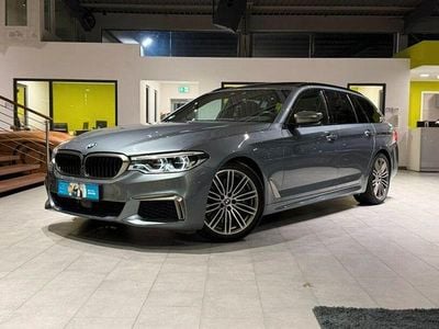 Begagnad BMW M550 Performance 400 HK (294 kW) 2019 Blå Sedan