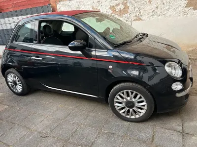 Gebraucht Fiat 500C Red 70 PS (51 kW) 2015 Schwarz Cabrio