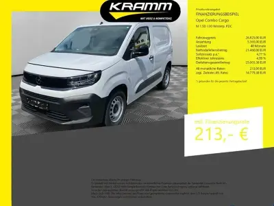 Neu Opel Combo 131 PS (96 kW) 2026 Weiß Van / Kleinbus