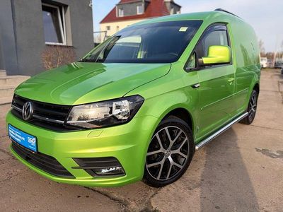 Gebraucht VW Caddy 75 PS (55 kW) 2018 Grün Van / Kleinbus