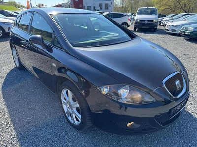 Usata Seat Leon Comfort 102 CV (75 kW) 2008 Nero Utilitaria