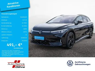 Brugt VW ID.7 GTX 250 kW (340 HK) 2025 Sort Sedan
