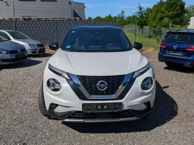 Gebraucht Nissan Juke 117 PS (86 kW) 2021 Pearl white/black m SUV