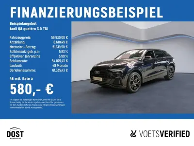 Gebraucht Audi Q8 Sport 286 PS (210 kW) 2023 Schwarz SUV