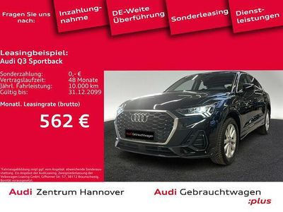 Gebraucht Audi Q3 Sportback Sport 150 PS (110 kW) 2022 Schwarz SUV