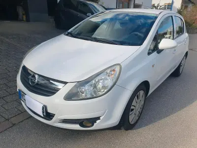 Gebraucht Opel Corsa 75 PS (55 kW) 2007 Weiß Kleinwagen