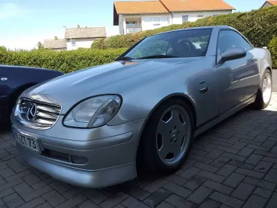 Gebraucht Mercedes SLK200 136 PS (100 kW) 1999 Silber Cabrio