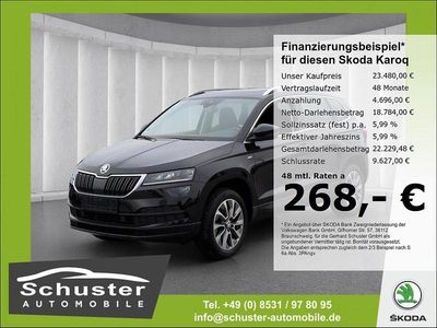 Usata Skoda Karoq Clever 150 CV (110 kW) 2022 Nero SUV