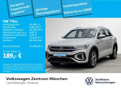 Gebraucht VW T-Roc R-line 110 PS (80 kW) 2024 Grau SUV