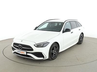 Gebraucht Mercedes C300 AMG line 265 PS (194 kW) 2022 Weiß Kombi
