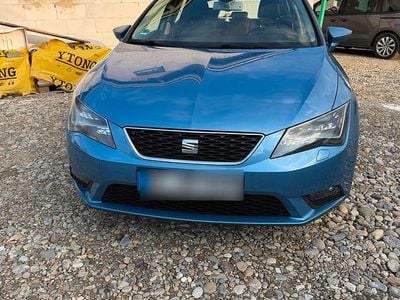 Usata Seat Leon I-Tech 122 CV (89 kW) 2013 Blu Berlina