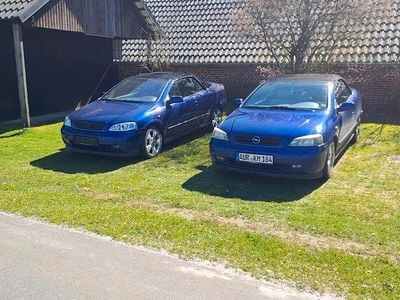 Gebraucht Opel Astra Cabriolet 125 PS (91 kW) 2002 Blau Cabrio