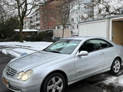 Brugt Mercedes CLK240 170 HK (125 kW) 2002 Sølv Coupe