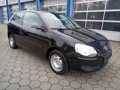 Gebraucht VW Polo United 69 PS (50 kW) 2009 Schwarz Kleinwagen