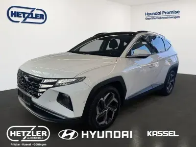 Gebraucht Hyundai Tucson Prime 230 PS (169 kW) 2023 Atlas white / sol SUV