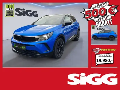 Gebraucht Opel Grandland X GS Line 131 PS (96 kW) 2023 Kobalt blau (metallic) SUV