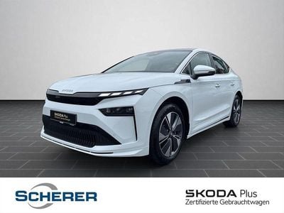 Gebraucht Skoda Enyaq iV 210 kW (286 PS) 2025 Moonweiß perleffekt SUV