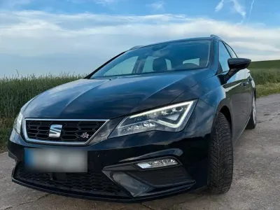 Brugt Seat Leon ST FR 150 HK (110 kW) 2020 Sort Stationcar