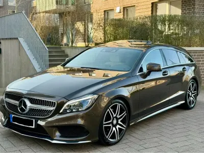 Gebraucht Mercedes CLS350 Shooting Brake AMG 258 PS (189 kW) 2015 Braun Kombi