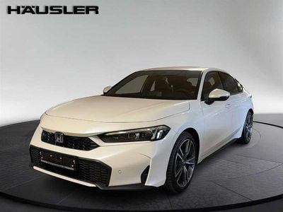Weiß (platinum white pearl) Neu 2025 Honda Civic Advance Limousine | 38.890 € (Fairer Preis)