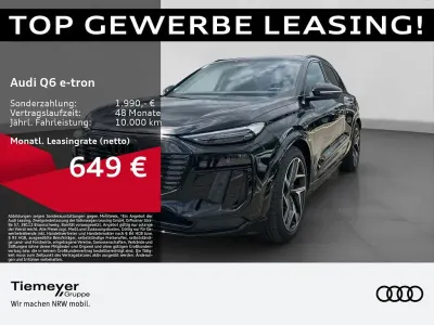 Gebraucht Audi Q6 e-tron S-Line 225 kW (306 PS) 2026 Schwarz SUV