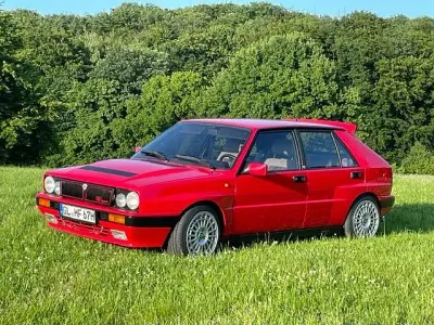 Gebraucht Lancia Delta 211 PS (155 kW) 1988 Rot Kleinwagen