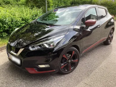 Gebraucht Nissan Micra Tekna 90 PS (66 kW) 2017 Schwarz Kleinwagen
