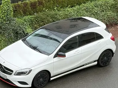 Brugt Mercedes A180 Urban 122 HK (89 kW) 2014 Hvid Sedan