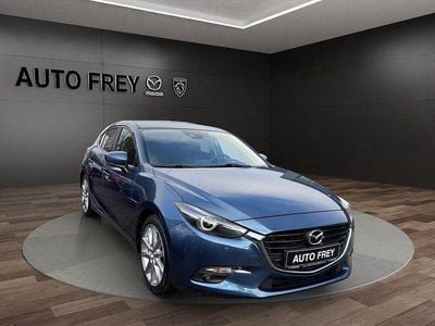Blau Gebraucht 2017 Mazda 3 Sports-Line Limousine | 13.490 € (Fairer Preis)