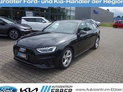Schwarz Gebraucht 2024 Audi A4 S-Line Kombi | 33.771 € (Superpreis)