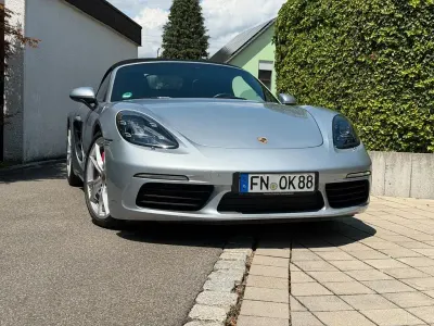 Gebraucht Porsche Boxster 349 PS (256 kW) 2017 Silber Cabrio