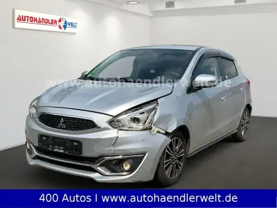 Brugt Mitsubishi Space Star Active 80 HK (58 kW) 2019 Sølv Hatchback