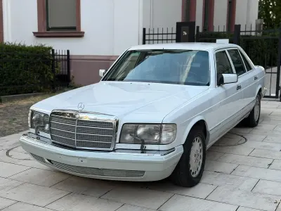 Gebraucht Mercedes 420 204 PS (150 kW) 1990 Weiß Limousine