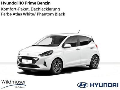 gebraucht Hyundai i10 ❤️ Prime FL Benzin ⏱ 6 Monate Lieferzeit ✔️ mit 2 Zusatz-Paketen