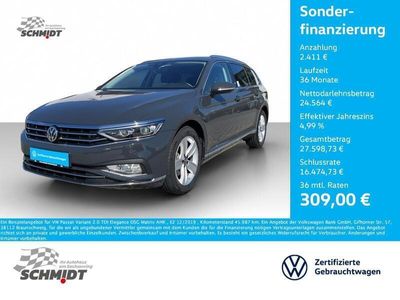 gebraucht VW Passat Variant 2.0 TDI Elegance DSG Matrix AHK