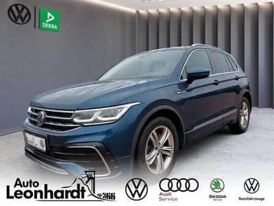 Gebraucht VW Tiguan R-line 200 PS (147 kW) 2021 Blau SUV