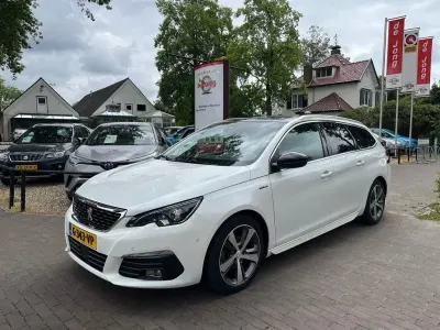 Gebraucht Peugeot 308 SW GT-line 131 PS (96 kW) 2020 Weiß Kombi