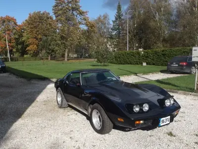Gebraucht Corvette C3 207 PS (152 kW) 1976 Schwarz