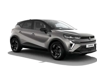 Neu Renault Captur Techno 91 PS (66 kW) 2026 Stahlgrau/blackpearlschwarz SUV