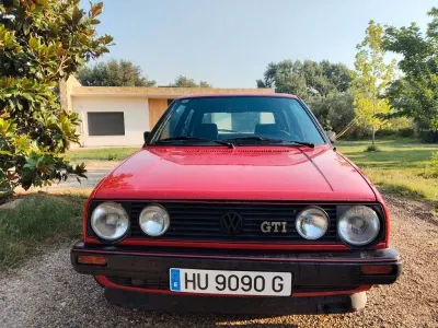 Gebraucht VW Golf II GTI 111 PS (81 kW) 1987 Rot Kleinwagen