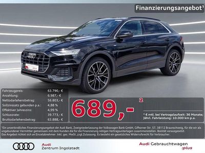 Usata Audi Q8 S-Line 286 CV (210 kW) 2022 Nero SUV