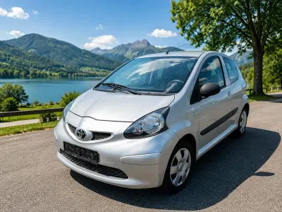 Używany Toyota Aygo 68 KM (50 kW) 2006 Srebrny Hatchback